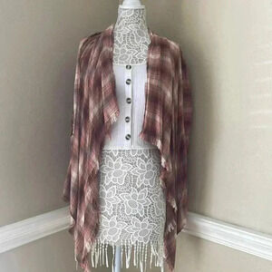 🍁 Maurices flannel kimono